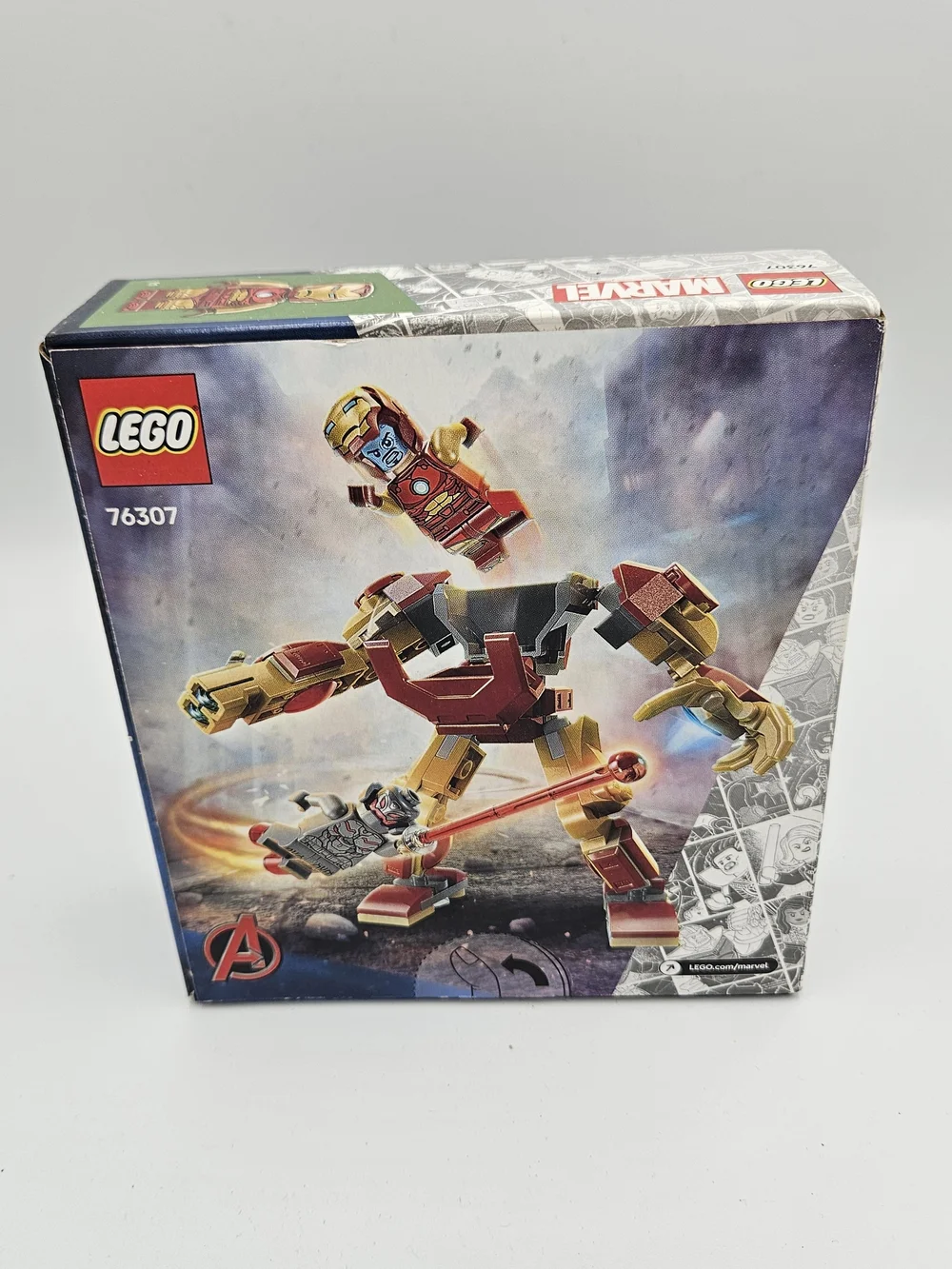 LEGO Marvel Avengers Iron Man Mech Armor Sets (3) -76203, 76140 & 76307